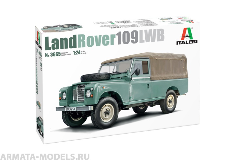 3665ИТ Автомобиль LR 109 LWB Italeri