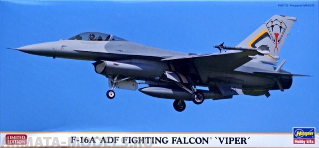 01980 Самолет F-16A ADF FIGHTING FALCON VIPER Hasegawa