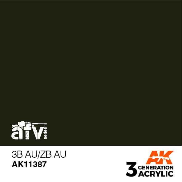 AK11387 Краска акриловая 3Gen 3B AU/ZB AU
