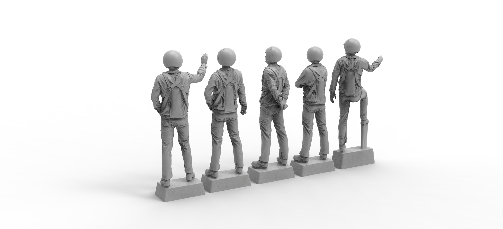 48112-1TMP ПИЛОТЫ ВКС РФ. НАБОР №5 Temp Models