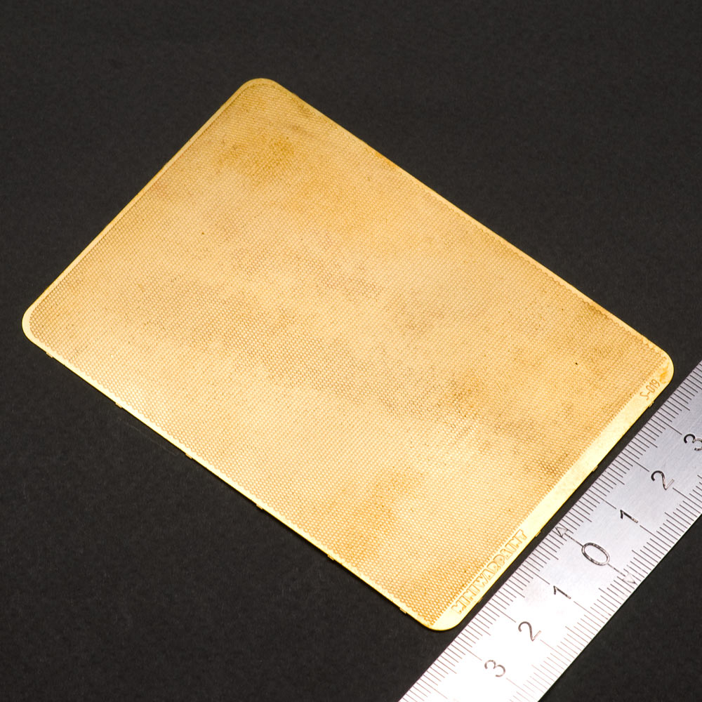 S-019 Лист рифленый ромб, размер S, тип 1