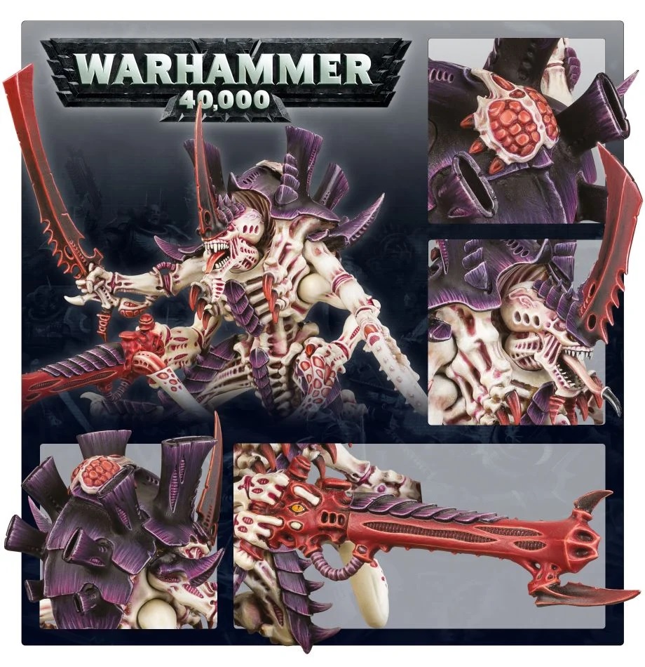 51-08GW Набор Тираниды: Тиран Улья (Tyranids Hive Tyrant)