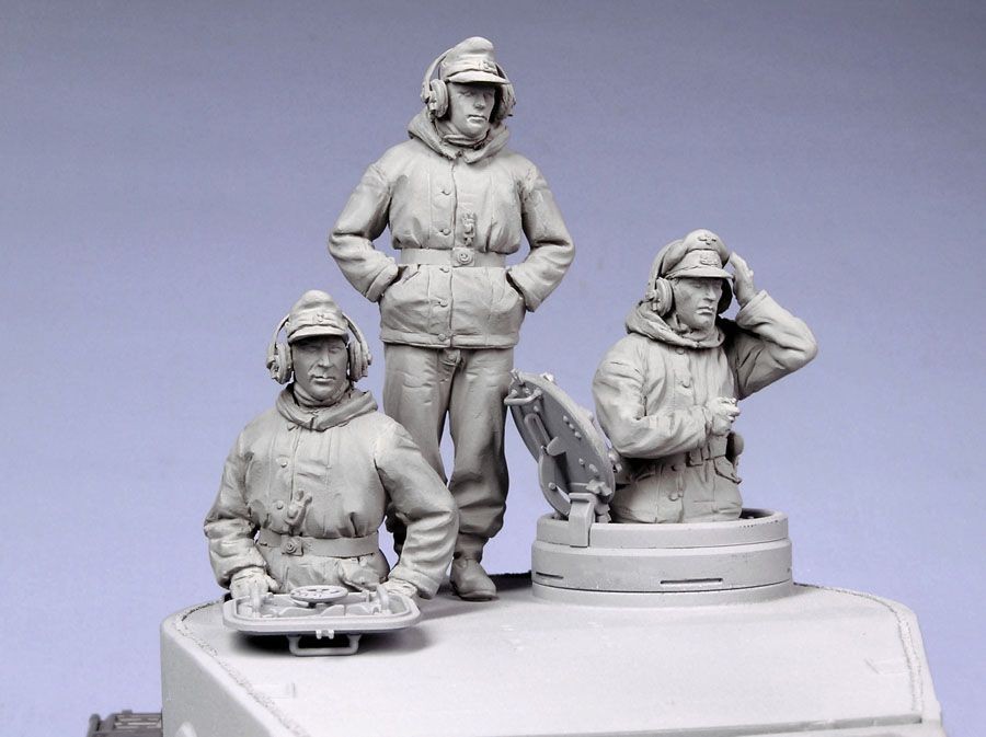 Т-35072 Немецкие танкисты на ТИГР (зима 1943-45 гг) (3) Tank