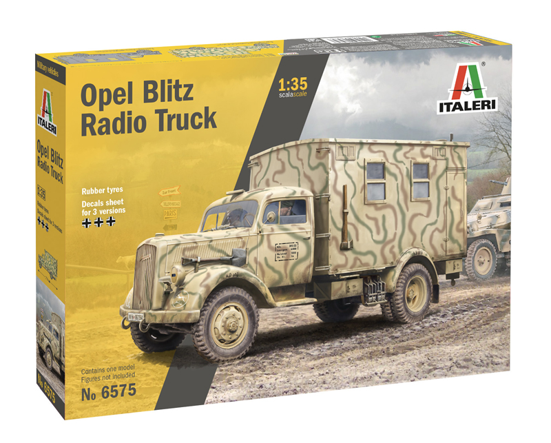 6575ИТ German radio truck Italeri
