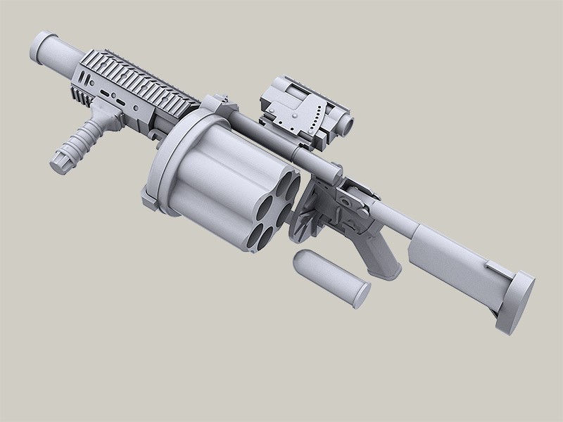 LRE35300 Револьверный 40мм гранатомет М32