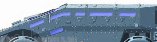 AM72211 Маска окрасочная на Бронеавтомобиль ЦСН ФСБ «Фалькатус»