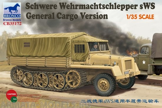 CB35172 German sWs General Cargo Version Bronco Models