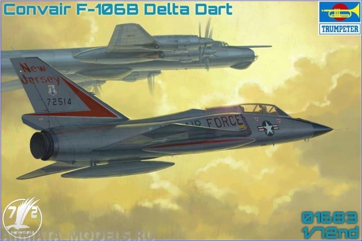 01683P US F-106B Delta Dart Trumpeter