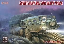 UA72064 Soviet Army MAZ 7311 Heavy Truck