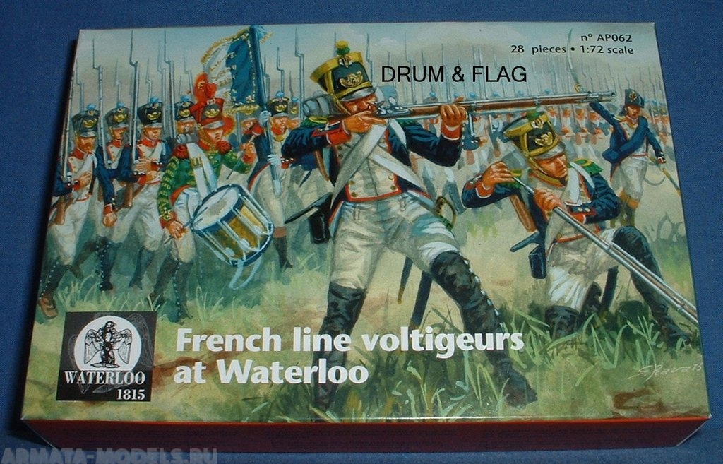 AP062 French Line Voltigeurs at Waterloo WATERLOO