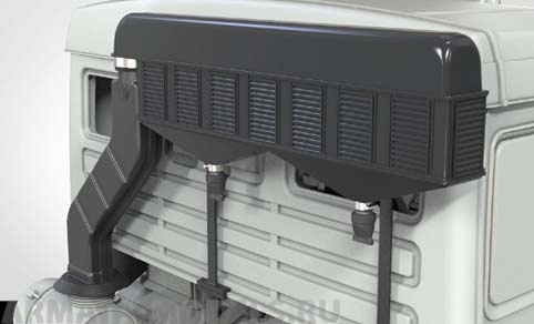 35206MIN Короб воздушного фильтра для KamAZ-5350, 1/35