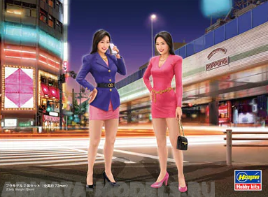 29101 Миниатюра Девушки 80’s Bubbly Girls Figure (HASEGAWA) 1/24 Hasegawa