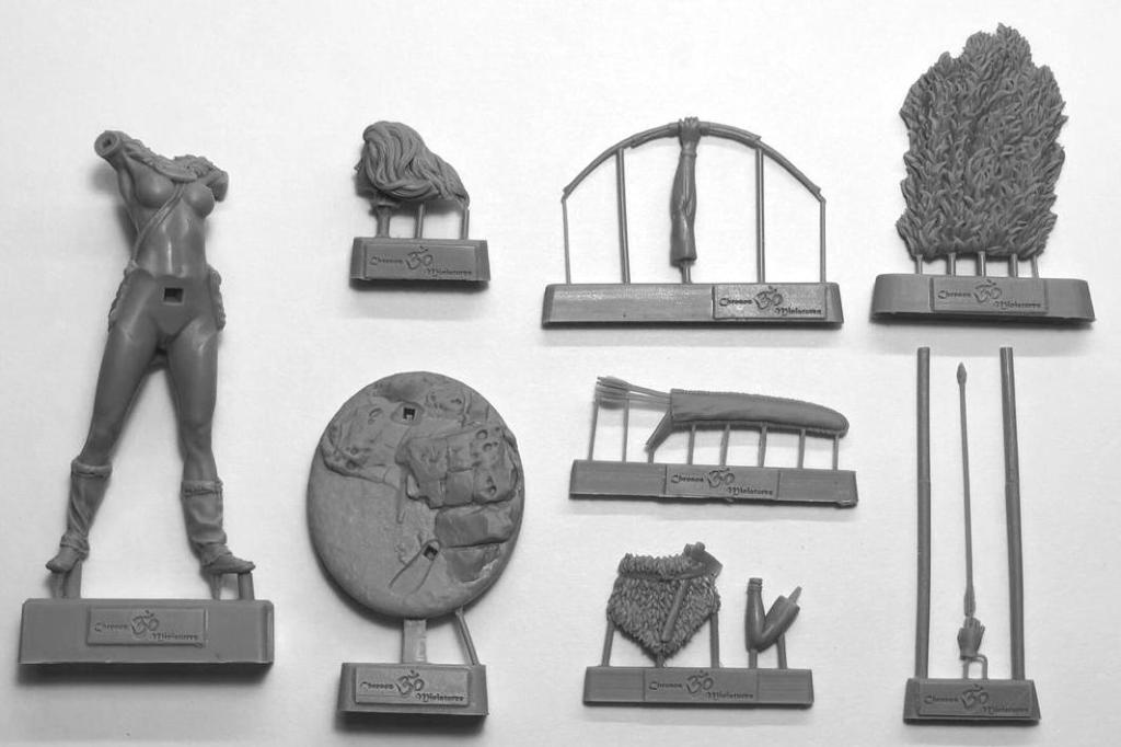 CHM-120.007. Миры Фэнтези: Венера Палеолита. 120 мм. Материал -смола. Chronos Miniatures