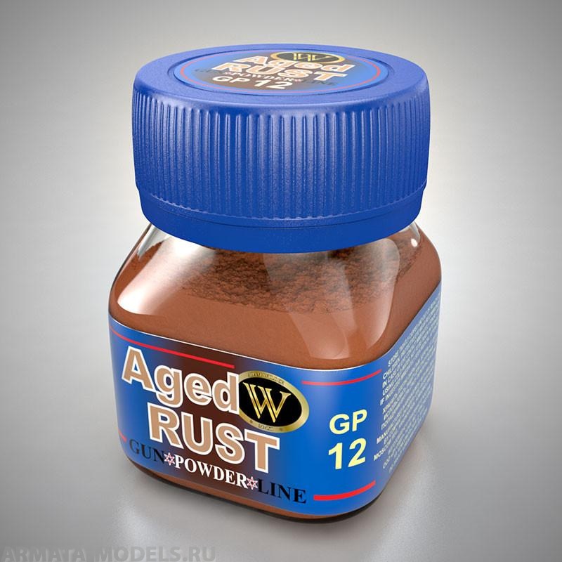 GP-12 Сухой тонировочный пигмент Старая ржавчина серия GunPowder