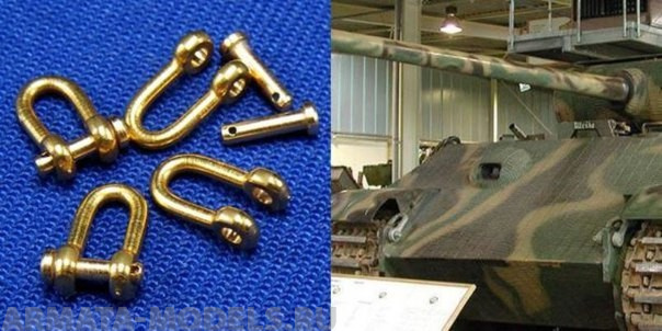 077107RB Дополнение для моделей Shackles (4 pcs), Universal