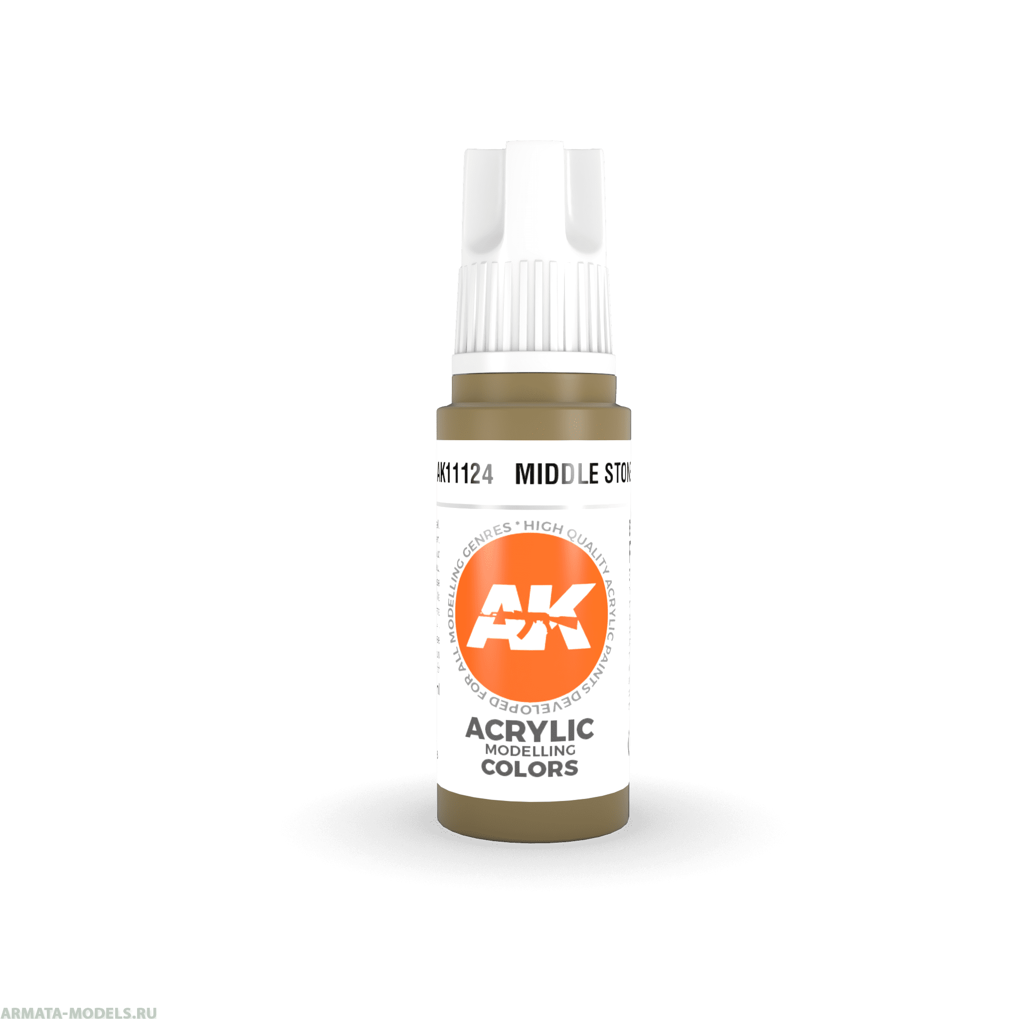 AK11124 Краска акриловая Middle Stone 17ml