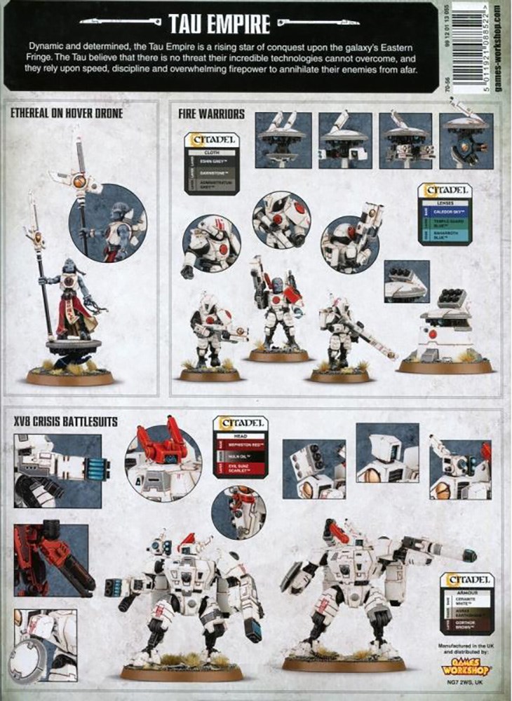 70-56GW Набор: Начни собирать! Империя Тау (Start Collecting! T'au Empire)