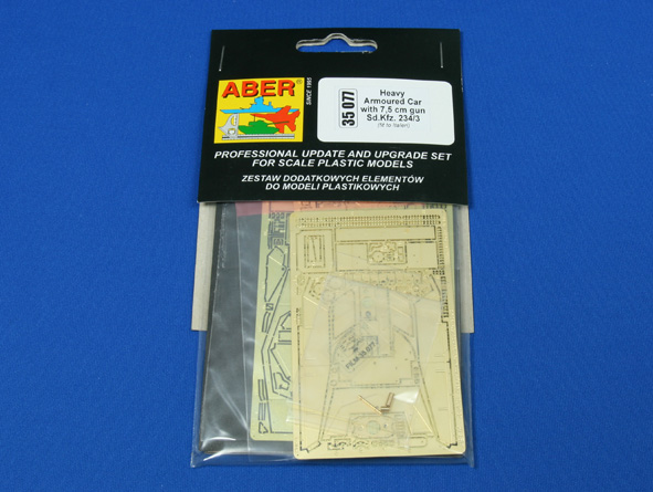ABR-35-077  Дополнения для  Sd.Kfz. 234/3 (7,5 cm gun heavy armoured car) для Italeri 1/35