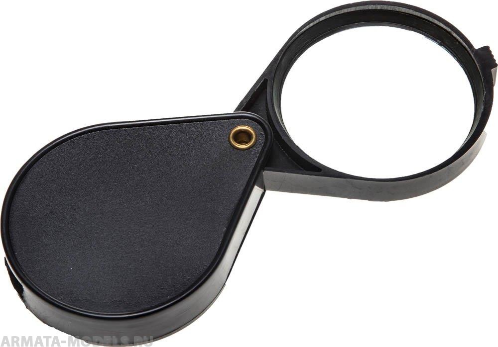 40521-60 Лупа STANDARD карманная складная, 6 кратное увеличение, диаметр линзы - 60мм