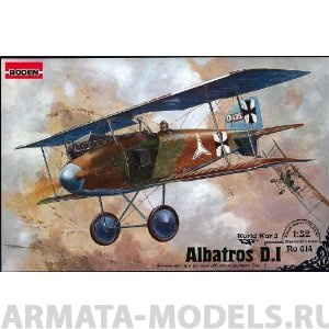 Rod614 Самолёт ALBATROS D.1 Roden