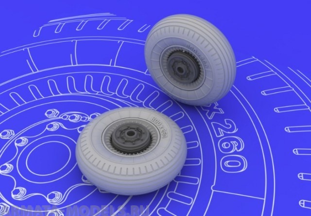 648072 Конверсия: Колеса Il-2 Shturmovik wheels