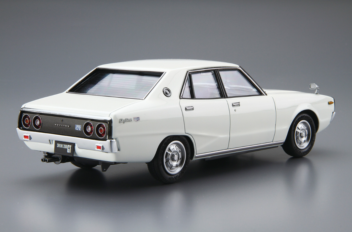 06370 Nissan Skyline 2000GT '72 Aoshima