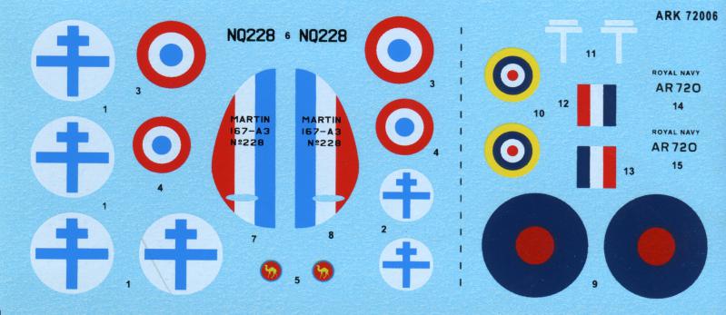 72006 Средний бомбардировщик Мериленд ARK model