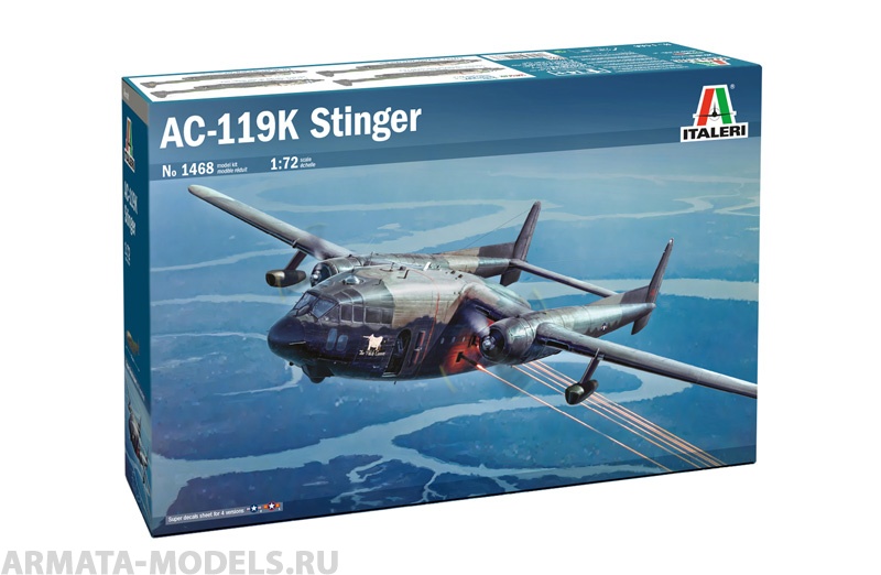 1468ИТ AC-119K STINGER Italeri