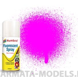 AD6202 Краска акриловая Fluorescent Pink - 150ml