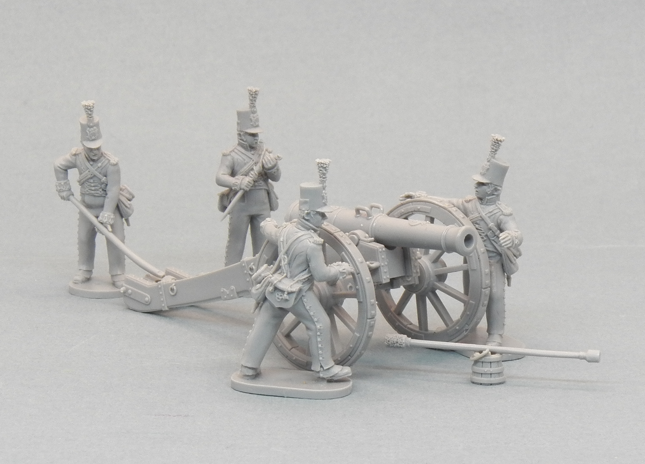 003.10 Британская средняя 12-фунтовая пушка с расчётом (1807-1812) Аванпост