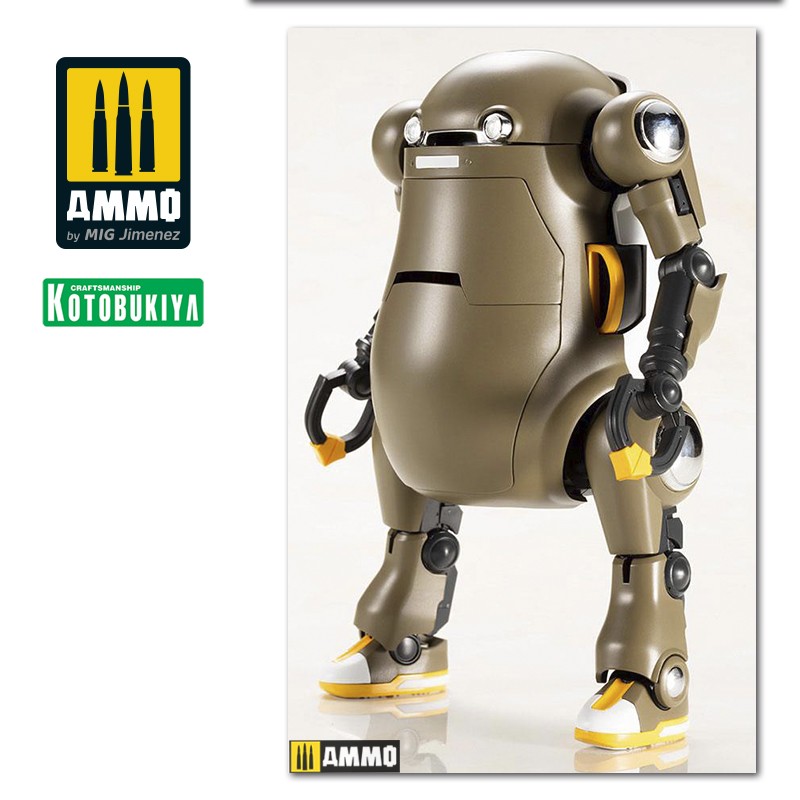 KTOFG074 Сборная модель Frame Arms Girl Plastic Model Kit Hand Scale Girl Gourai with MechatroWeGo Brown KOTOBUKIYA