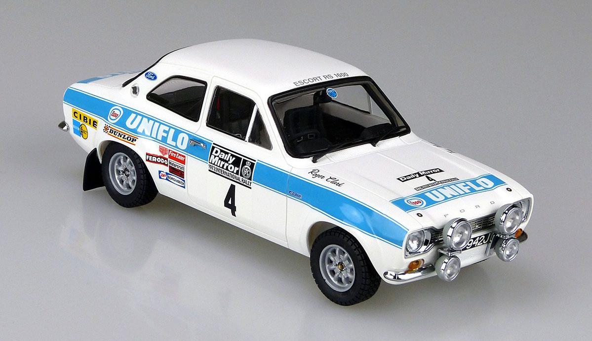 BEL007 Модель автомобиля  FORD ESCORT MK.1 CLARK RAC 1972 Belkits