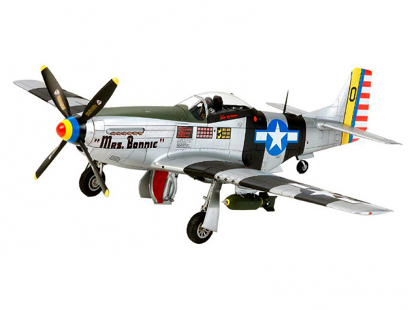 60323 P-51D/K Mustang - Pacific Theater с набором фототравления, 2 фигурами пилотов и подставкой Tamiya