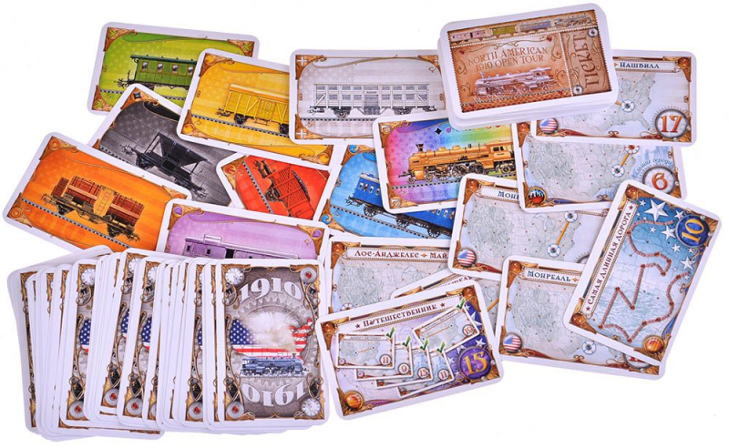 915538HW Ticket to Ride: Америка 1910