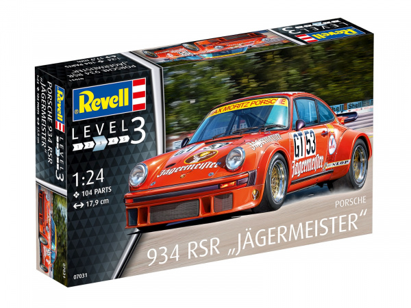07031 Автомобиль Porsche 934 RSR Jgermeister Revell