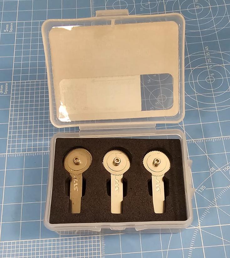 4948J Набор ревитеров d 15 мм, шаг - 0,85/0,9/1,0 мм, 3 шт.