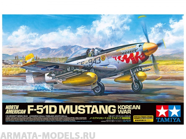 60328T 1/32 F-51D Mustang Korean War Tamiya