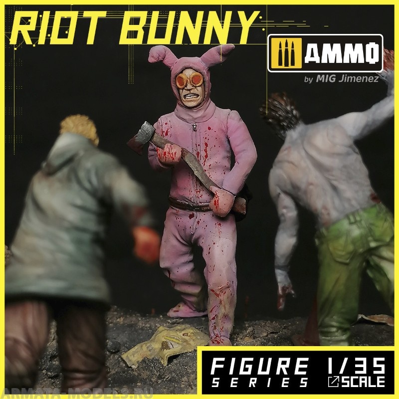 MR-AM81 Миниатюра Riot Bunny Alternity Miniatures