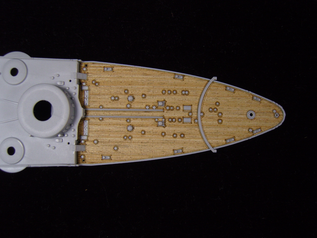 AW20041 Деревянная палуба для Italian Navy RN Littorio 1941