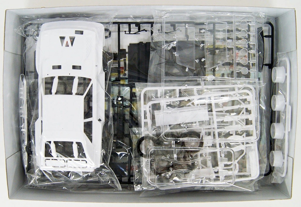 B24017 Audi Quattro S1 1985 Monte Carlo Rally Aoshima