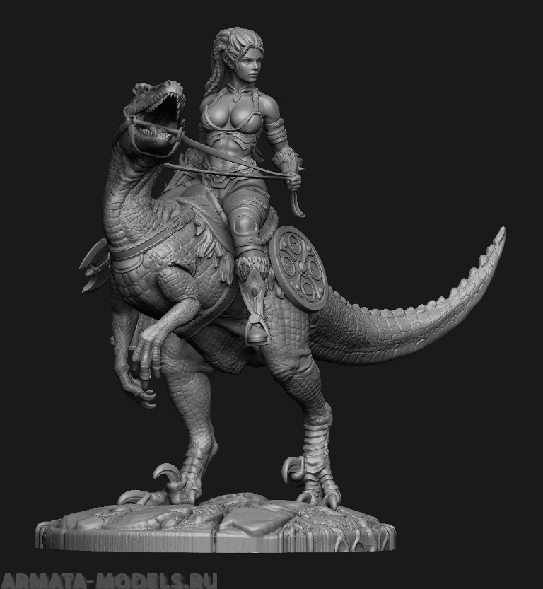 CHM-54174. Миры Фэнтези: Другая реальность. 54 мм. Материал - смола. Chronos Miniatures