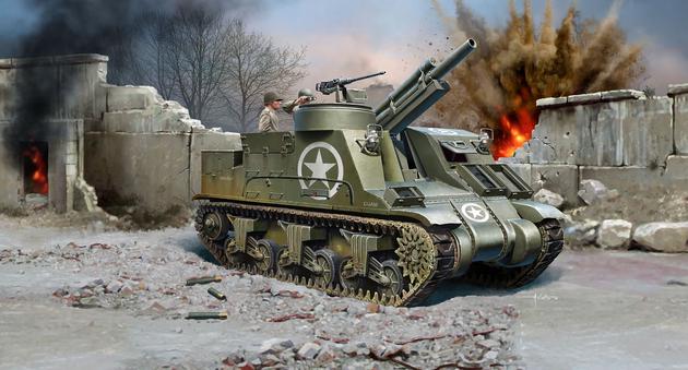 03216 Самоходная гаубица M7 HMC Priest Revell