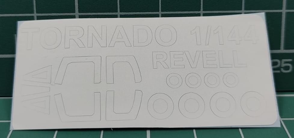 14334KV Окрасочная маска Tornado ECR / IDS / F.3 ADV (REVELL #04026, #04030, #04036, #04048, #04846) + маски на диски и колеса