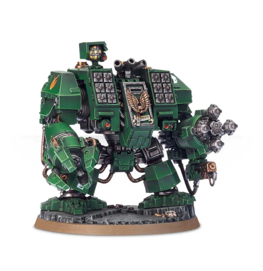 48-46 Набор Космодесант. Дредноут-Броненосец (Space Marine Ironclad Dreadnought) (2021)