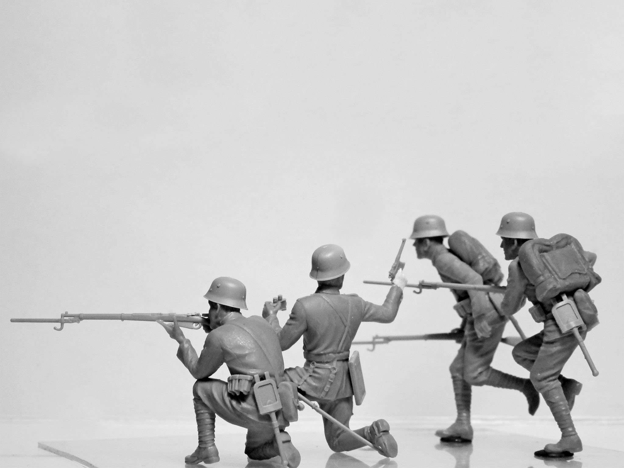 35700 Фигуры, Пехота Турции (1915-1918 г.), (4 фигуры) ICM