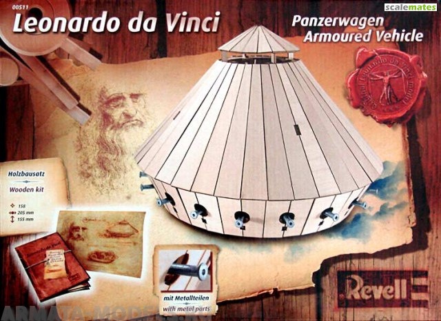00511 Танк Леонардо да Винчи Revell