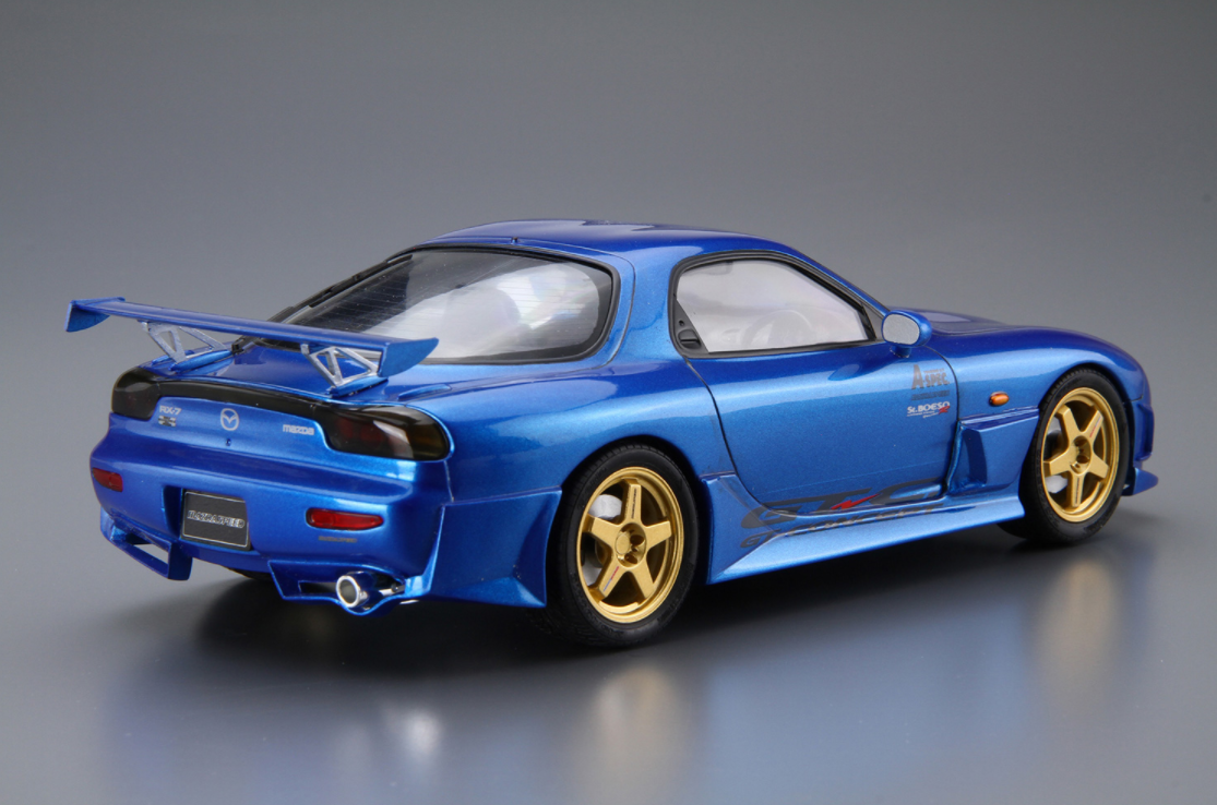 06147 Mazda RX-7 Speed FD3S A-Spec GT-C 99 Aoshima