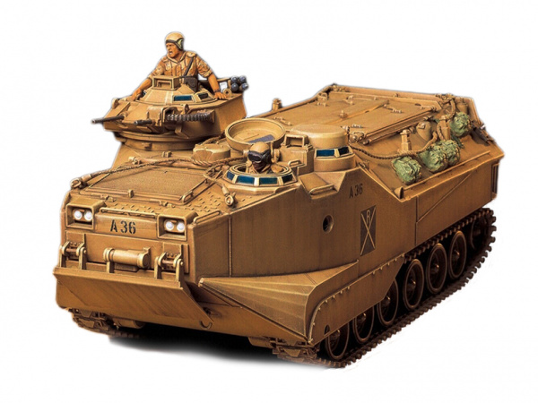 35159T Американский бронетранспортер морской пехоты U.S. Marine AAVP7A1 w/UGWS Tamiya