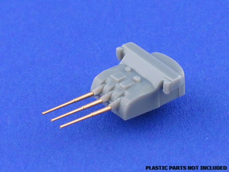 ABR-1:700-L-06  Дополнения для  Set of 12 pcs 155 mm barrels for ships Yamato, Musashi для  1/700