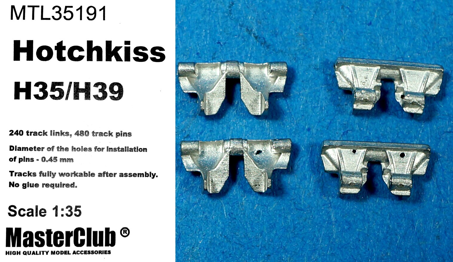 MTL-35191 Tracks for Hotchkiss H35/H39